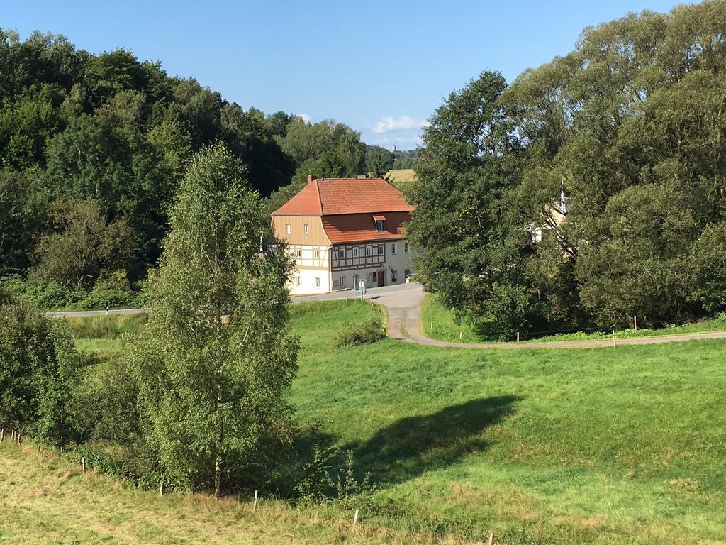 Ferienwohnung Richtermuehle Saupsdorf 외부 사진